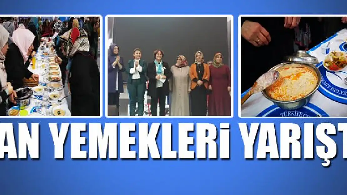 VAN YEMEKLERİ YARIŞTI