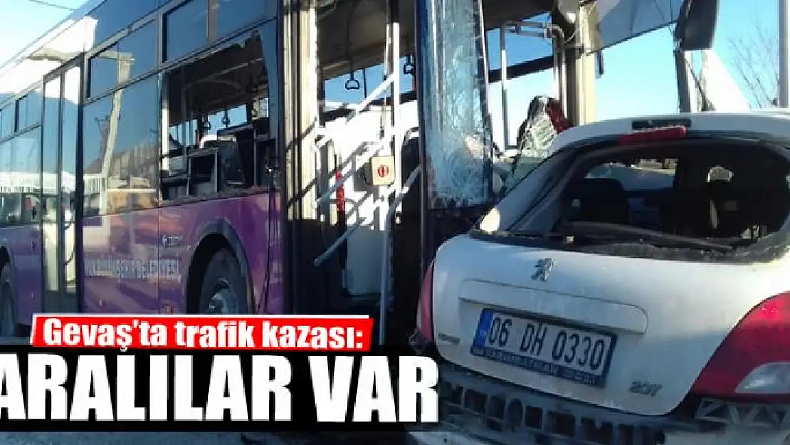 Gevaş'ta trafik kazası: 6 yaralı 