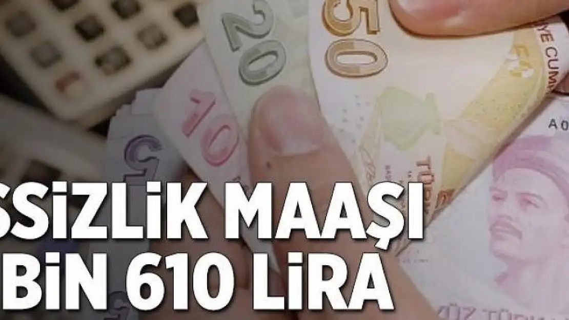 İşsizlik maaşı bin 610 lira 