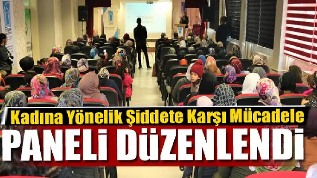 Tuşba Belediyesinden 'Kadına Yönelik Şiddete Karşı Mücadele' paneli