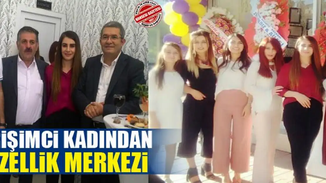  Girişimci kadından güzellik merkezi