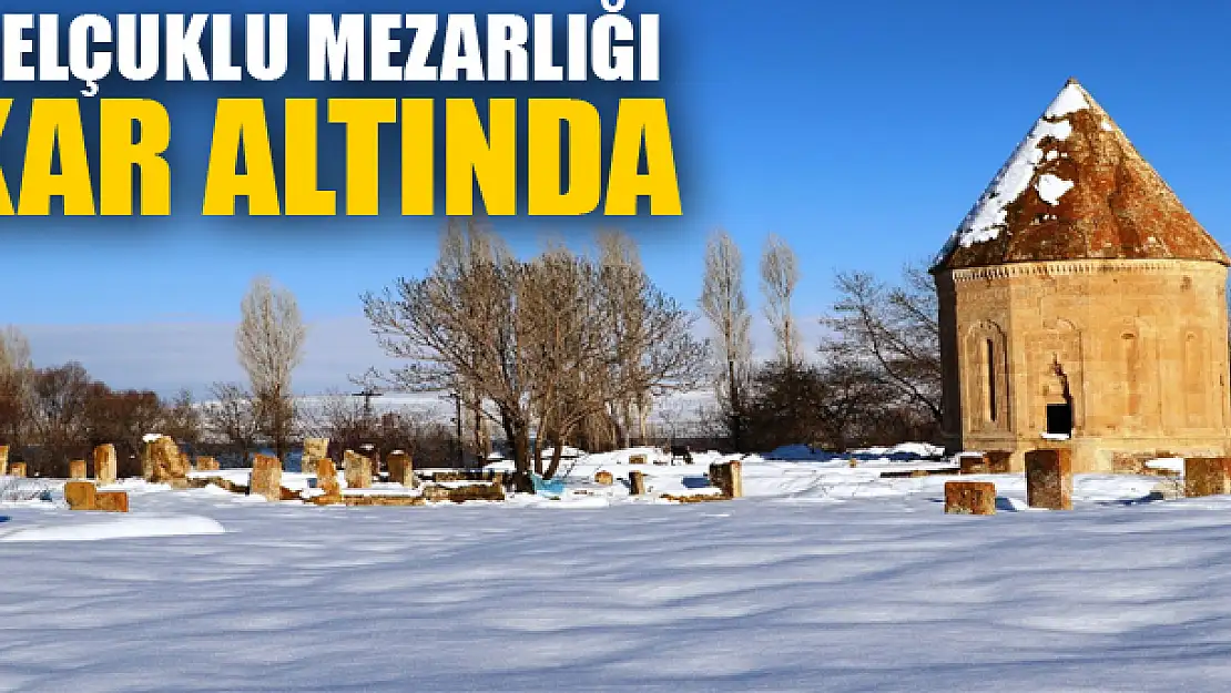 Selçuklu Mezarlığı kar altında