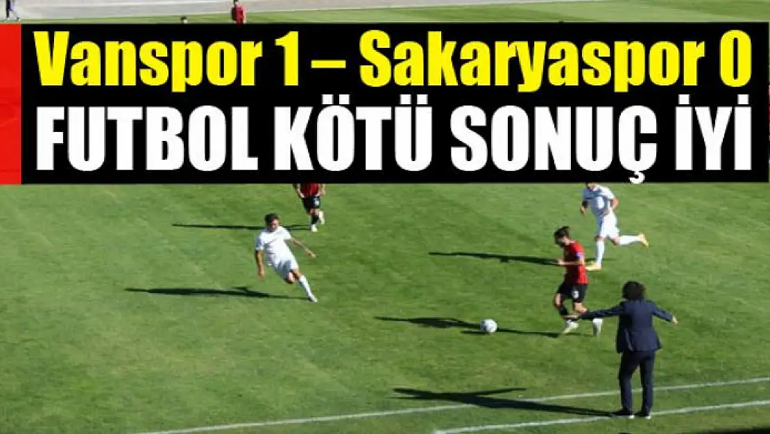 Vanspor 1 – Sakaryaspor 0