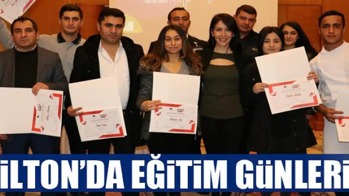 Hilton'da eğitim günleri 