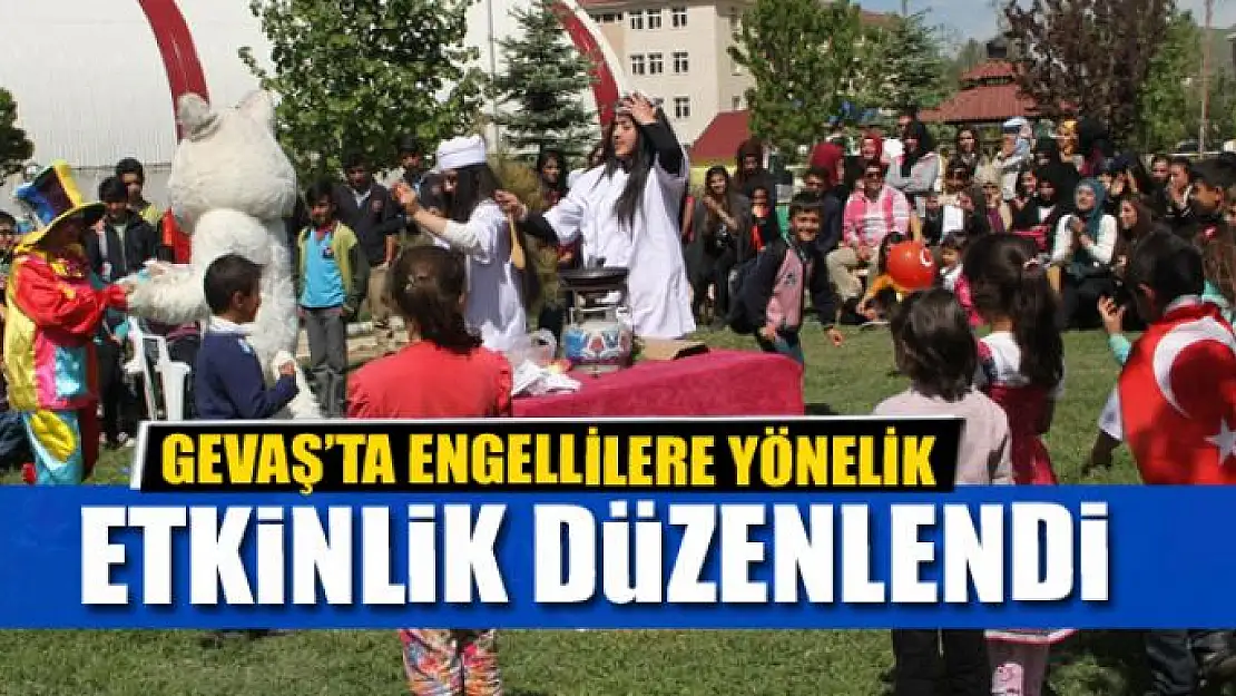 Gevaş'ta engellilere yönelik etkinlik