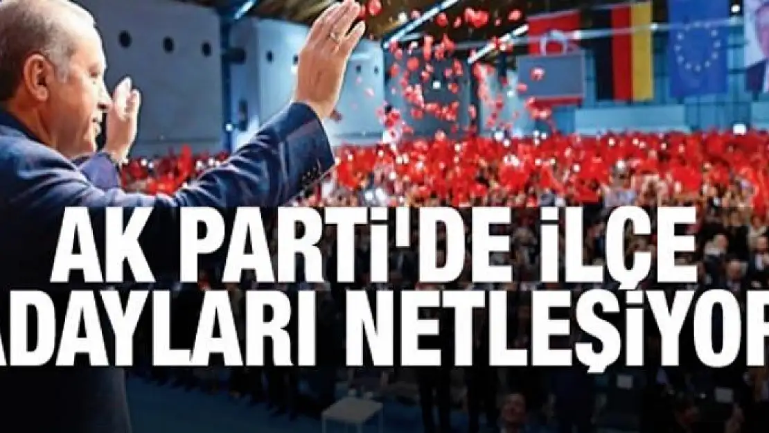 AK Parti'de ilçe adayları netleşiyor