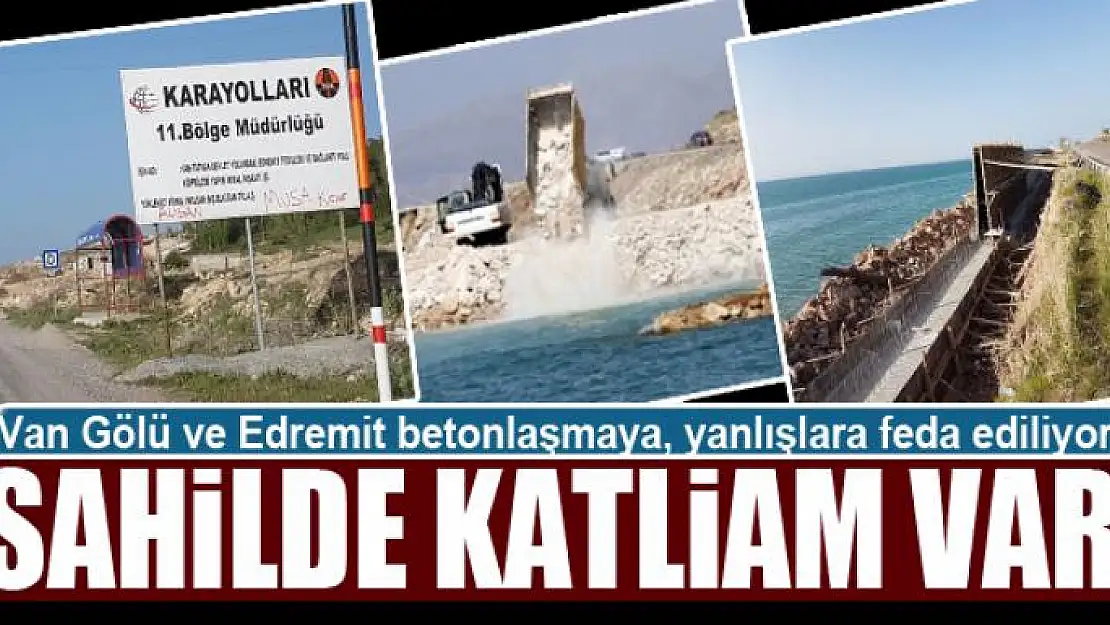 SAHİLDE KATLİAM VAR