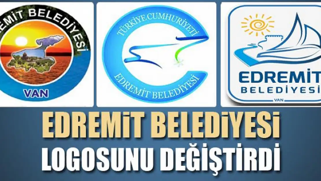 EDREMİT BELEDİYESİ LOGOSUNU DEĞİŞTİRDİ