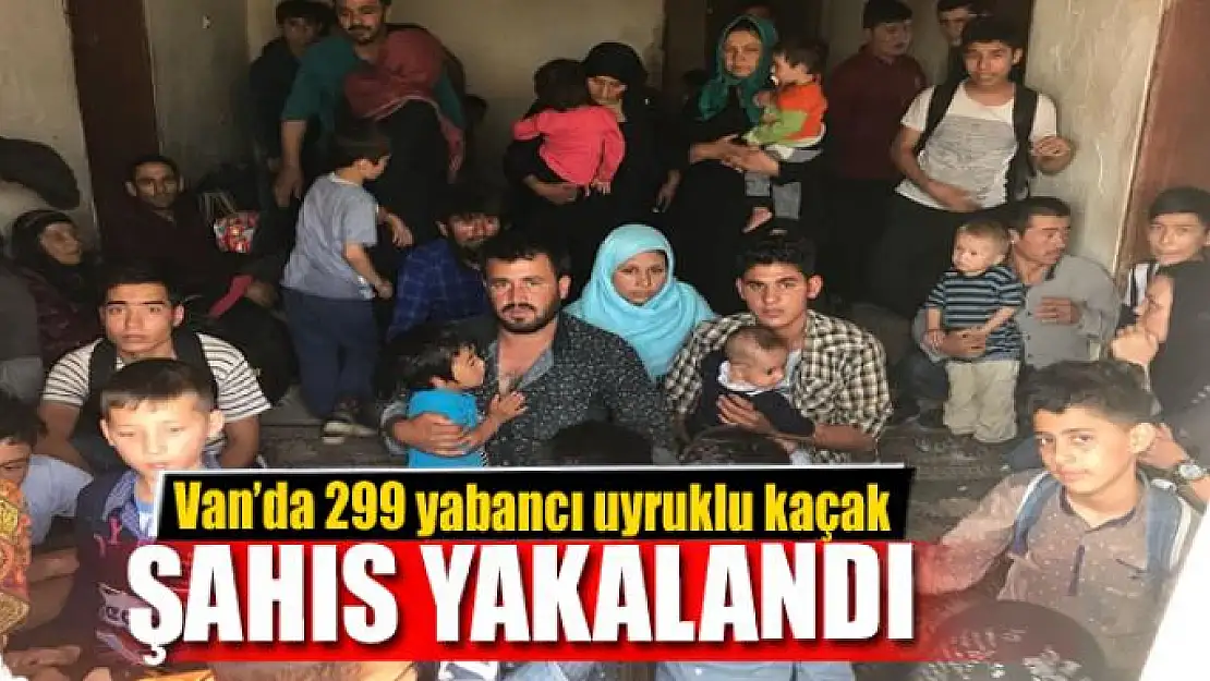 Van'da 299 yabancı uyruklu kaçak şahıs yakalandı 