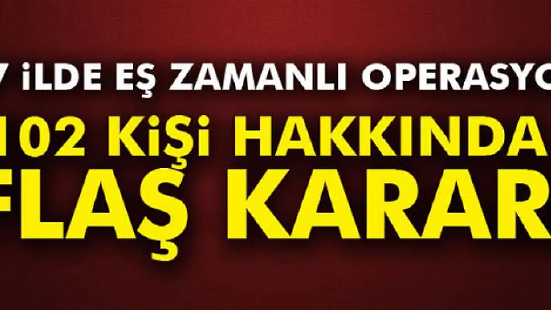 Gıda Tarım ve Hayvancılık Bakanlığı'nda FETÖ operasyonu! Gözaltılar var