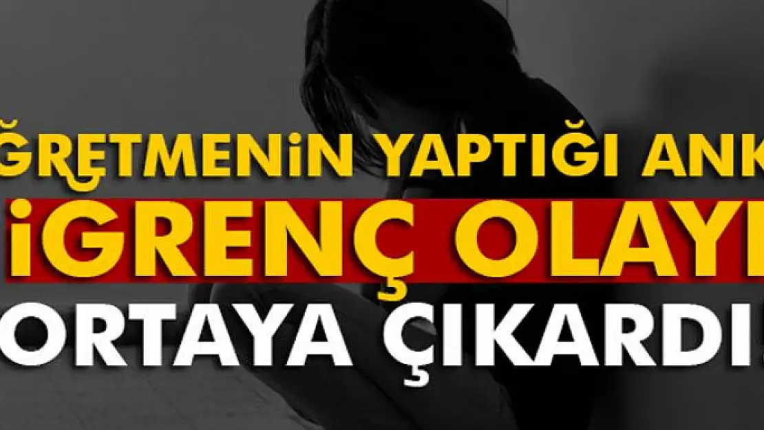 Öğretmenin yaptığı anket, iğrenç olayı ortaya çıkardı