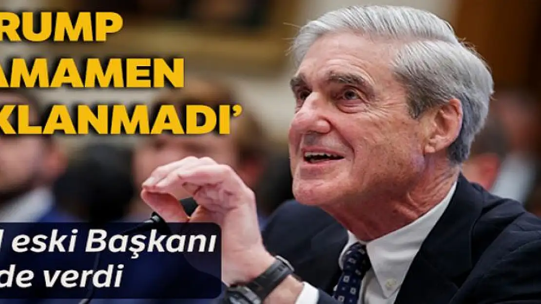 FBI eski Başkanı Robert Mueller ifade verdi