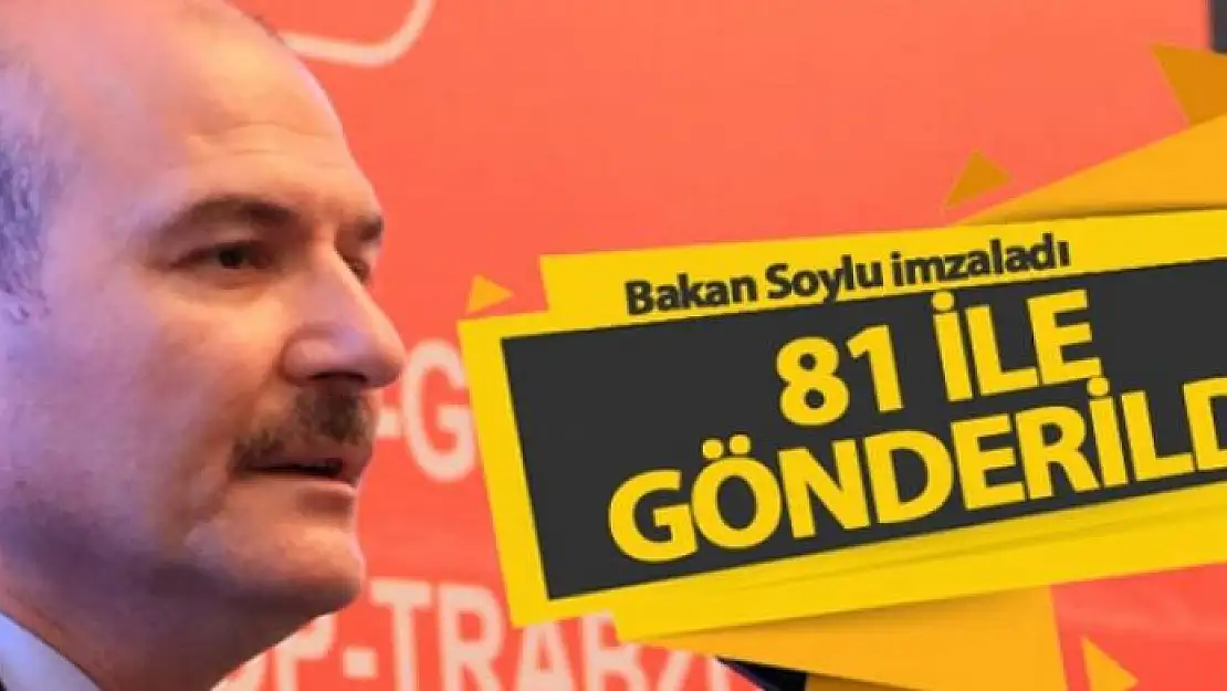 Bakan Soylu'dan 81 il valiliğine 'Seçim Tedbirleri' genelgesi