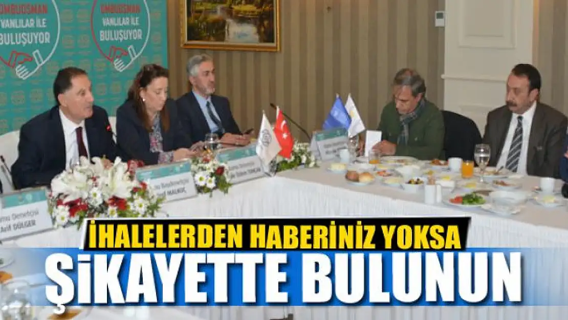 İHALELER USULSÜZ YAPILIYORSA ŞİKAYETTE BULUNUN