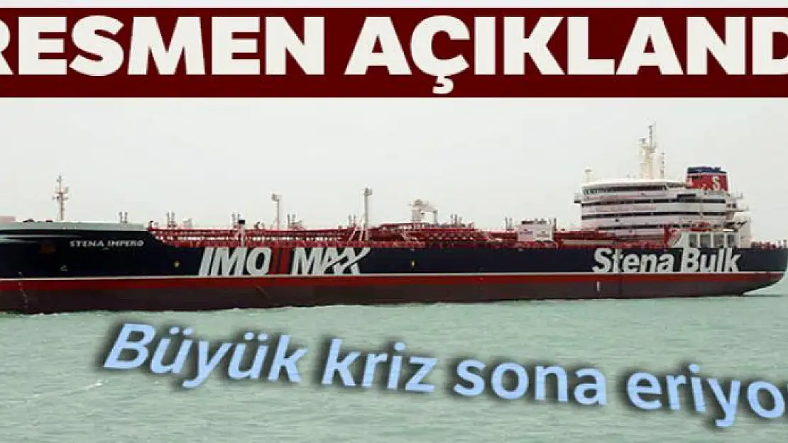 İran, İngiltere'ye ait petrol tankerini serbest bırakıyor