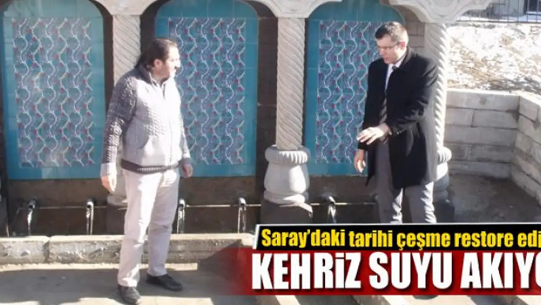 KEHRİZ SUYU AKIYOR