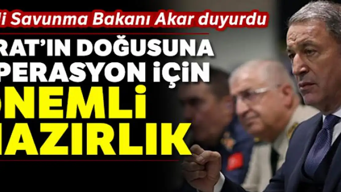 Fırat'ın doğusuna operasyon için önemli hazırlık