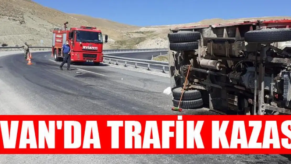 Van'da trafik kazası: 2 yaralı