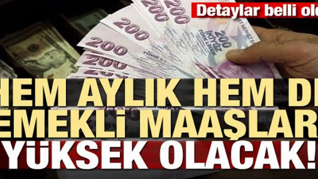 Hem aylık hem emeklilik maaşı daha yüksek olacak!