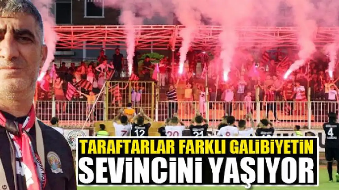 TARAFTARLAR FARKLI GALİBİYETİN SEVİNCİNİ YAŞIYOR