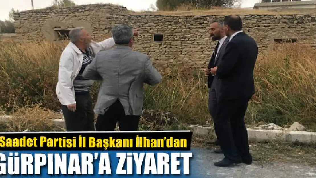 Saadet Partisi'nden Gürpınar'a ziyaret