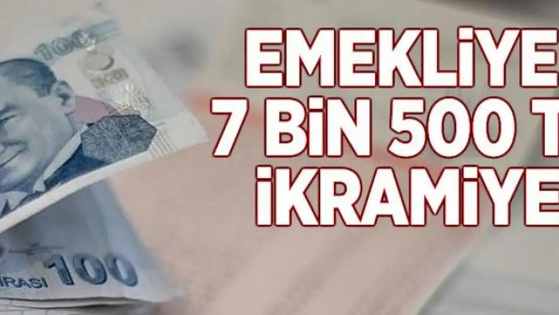 7 bin 500 TL ikramiye 