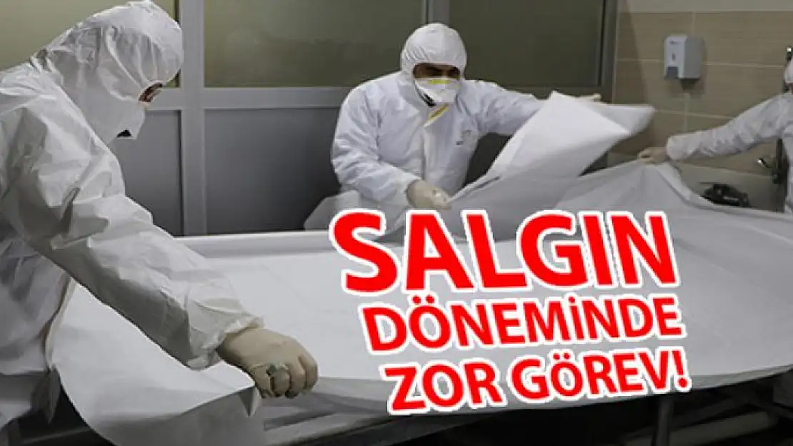 Salgın döneminde gassalların zor görevi