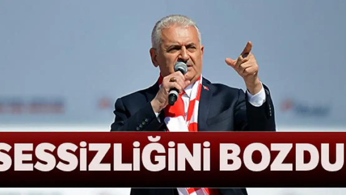 Binali Yıldırım, sessizliğini bozdu