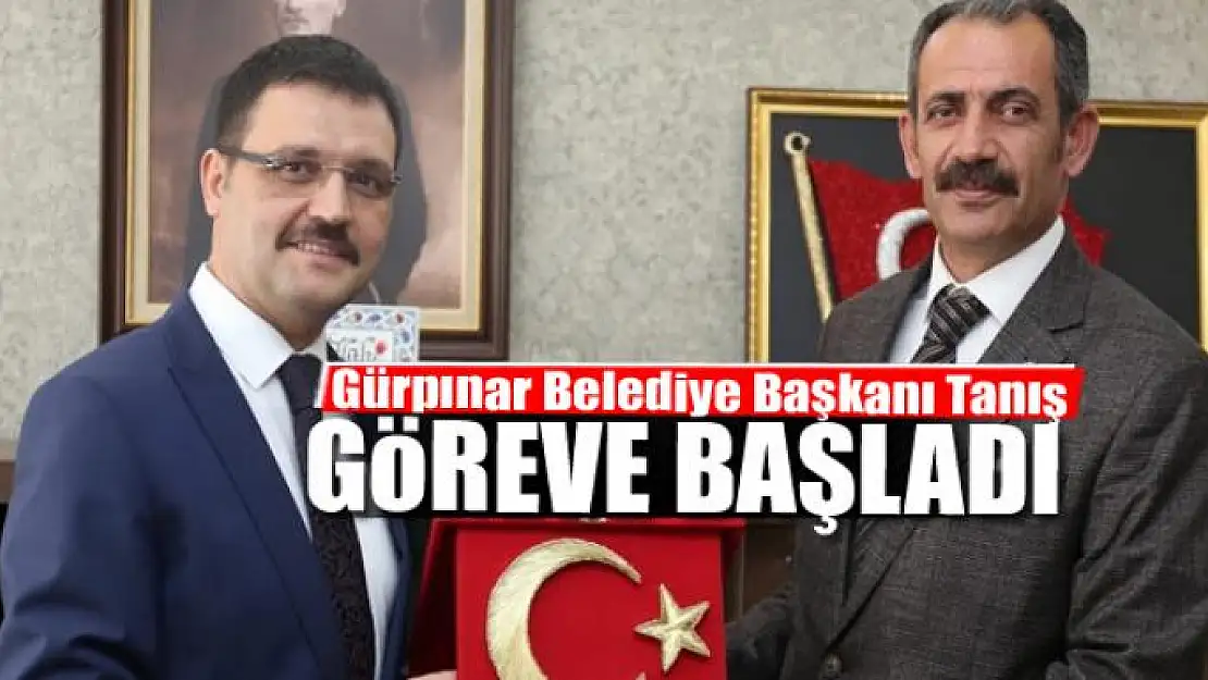 Başkan Tanış görevi kayyumdan devraldı