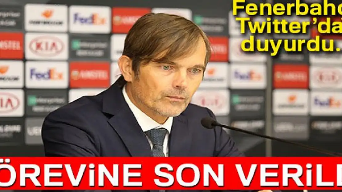 Fenerbahçe'de Cocu'nun görevine son verildi