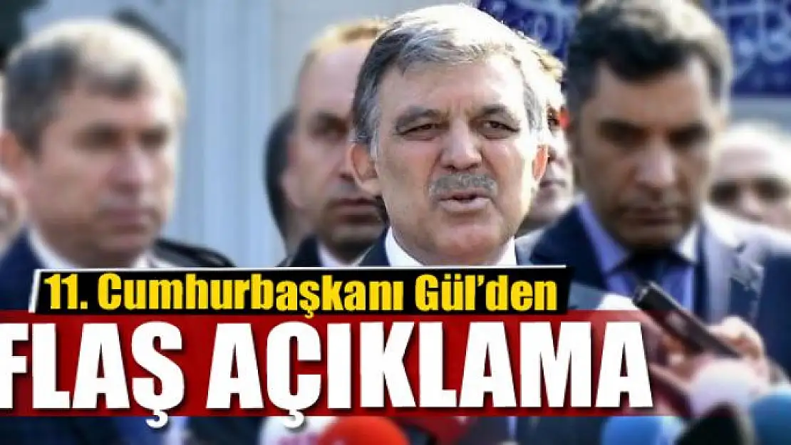 Gül: Söylediklerim oraya buraya çekilmemeli