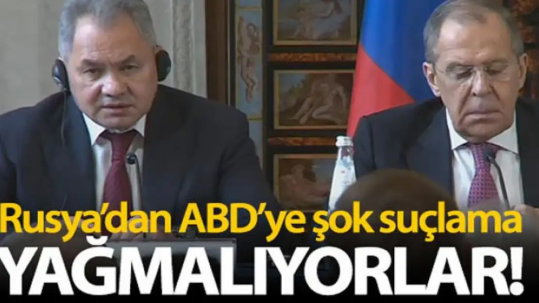 Rusya Savunma Bakanı Şoygu: 'ABD, Suriye'deki petrol sahalarını yağmalıyor'