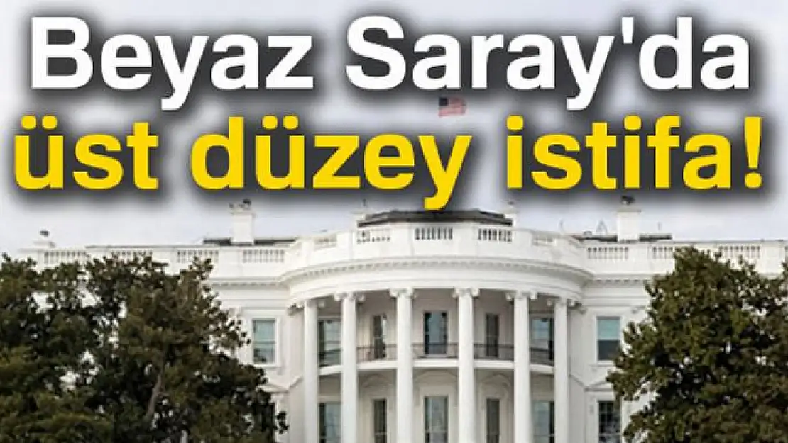 Beyaz Saray'ın kıdemli danışmanı istifa etti