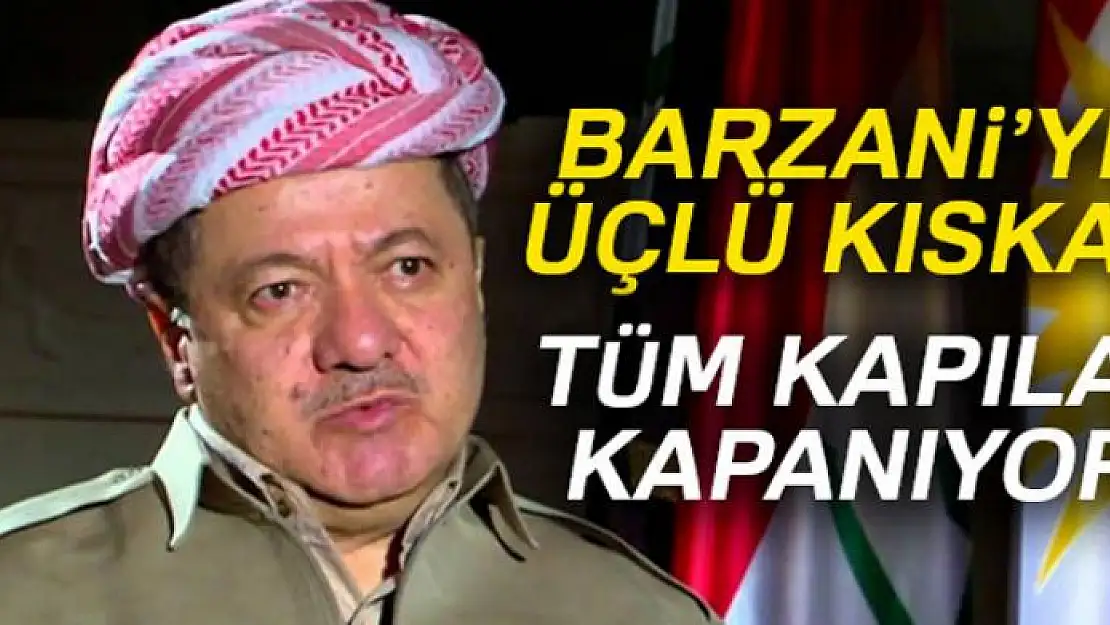 Barzani'ye tüm kapılar kapanıyor