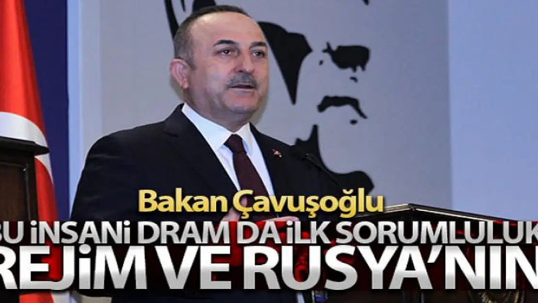 Bakan Çavuşoğu, İngiliz mevkiidaşı Raab ile ortak basın toplantısı düzenledi