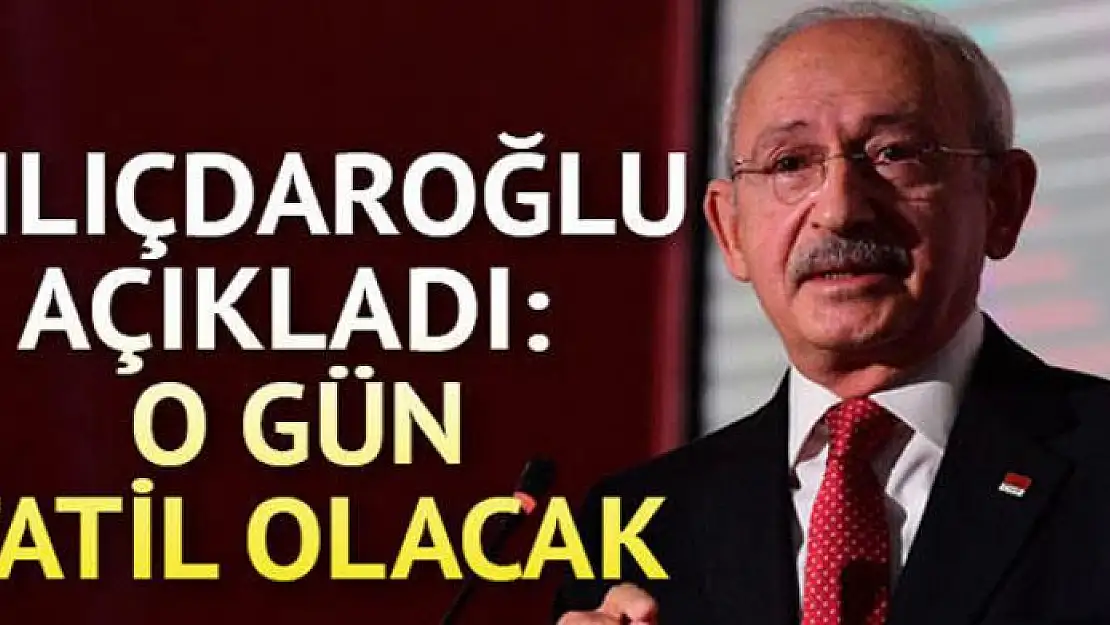  Kılıçdaroğlu seçim bildirgesini açıkladı