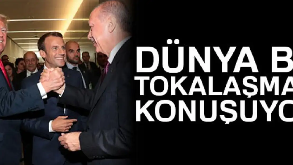 Dünya Erdoğan-Trump tokalaşmasını konuşuyor