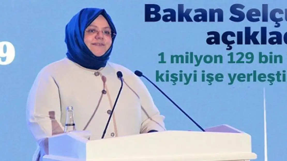 Bakan Selçuk açıkladı! '1 milyon 129 bin 729 kişiyi işe yerleştirdik'