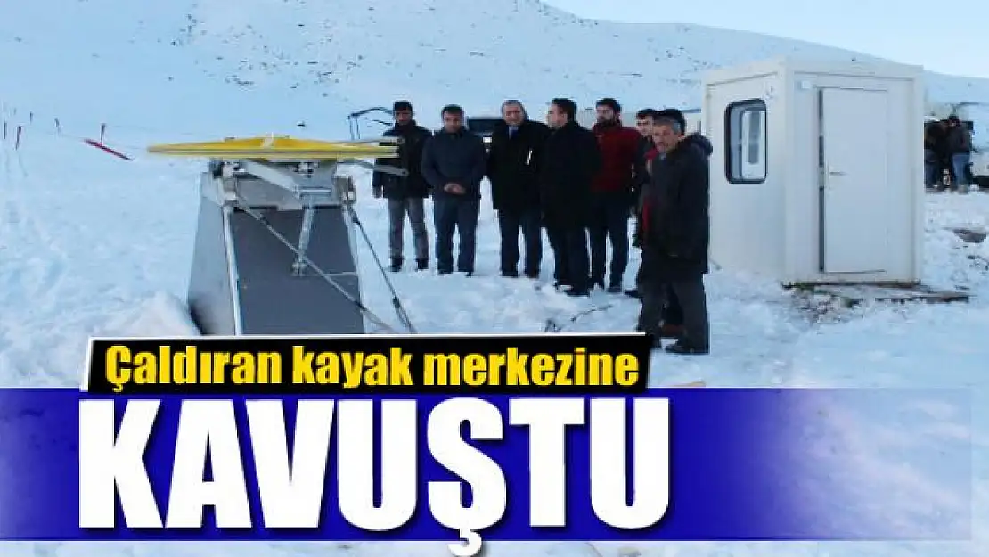 Çaldıran kayak merkezine kavuştu