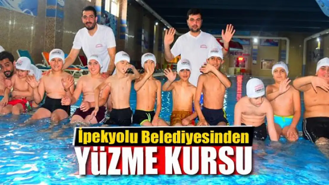 İpekyolu Belediyesinden yüzme kursu