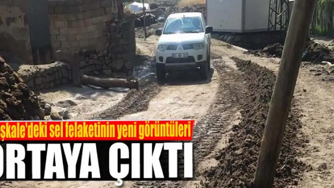 Başkale'deki sel felaketinin yeni görüntüleri ortaya çıktı