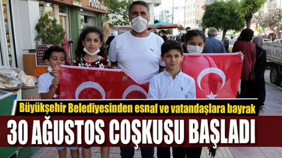 30 AĞUSTOS COŞKUSU BAŞLADI