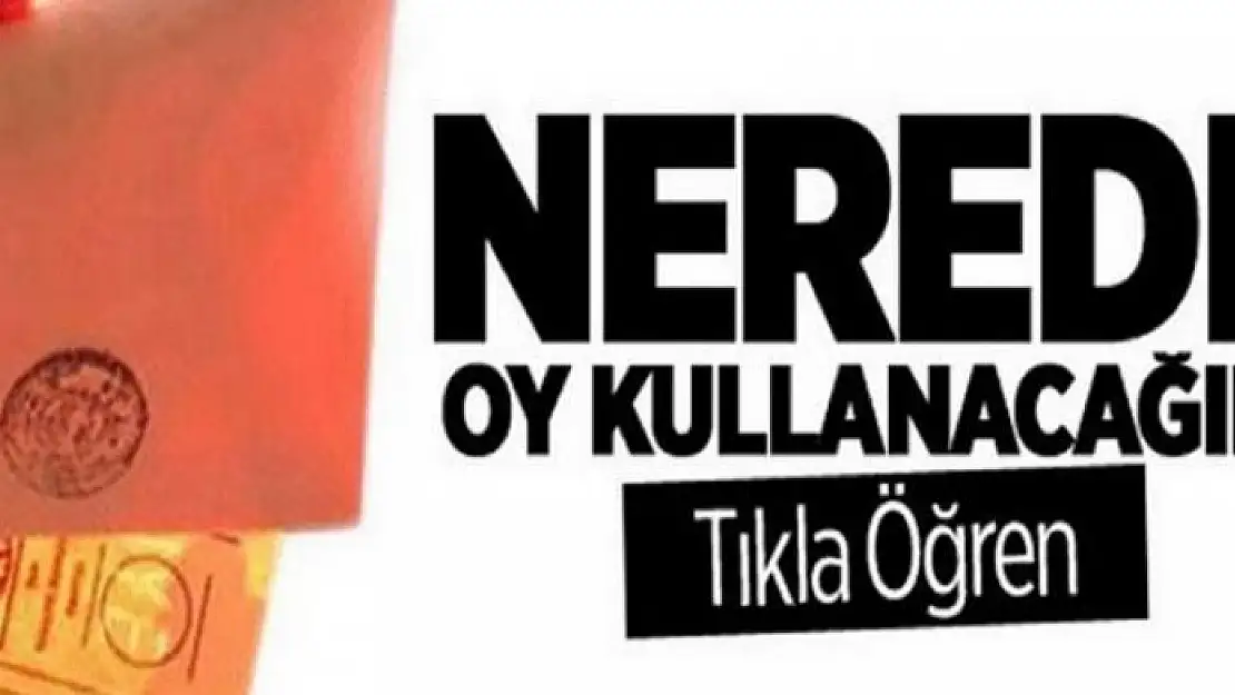 'Nerede oy kullanacağım?' sorusuna yanıt geldi! İşte YSK seçmen sorgulama sistemi…