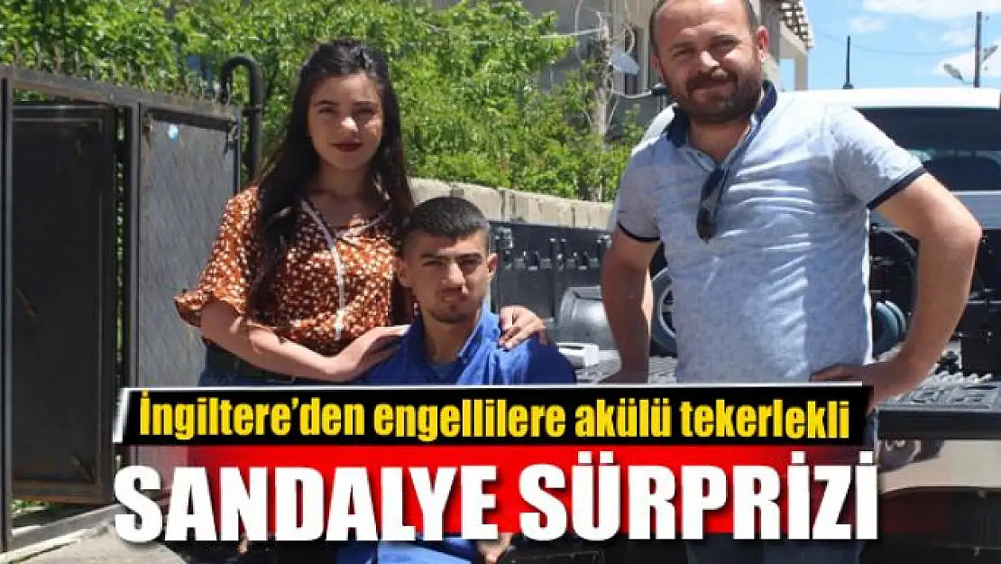 İngiltere'den engellilere akülü tekerlekli sandalye sürprizi