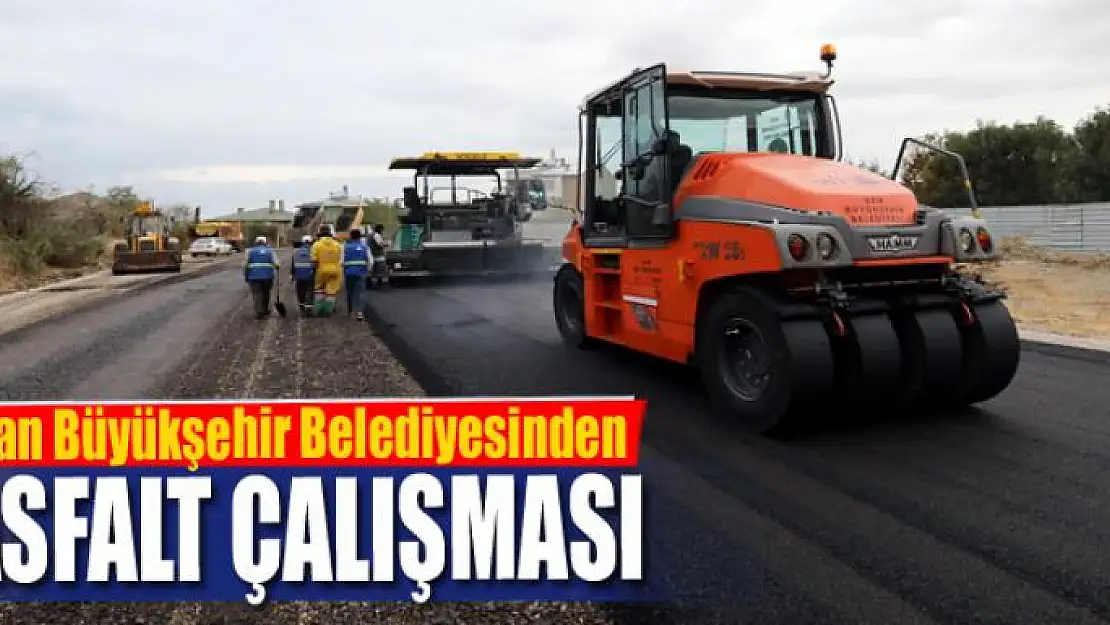 Van Büyükşehir Belediyesinden asfalt çalışması