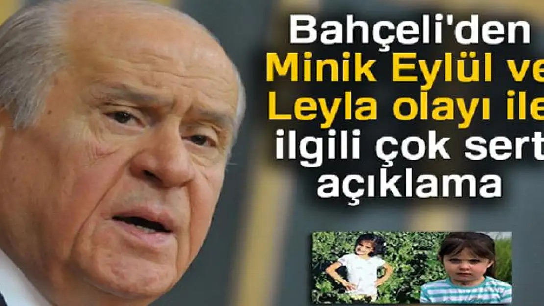 MHP Lideri Bahçeli: 'Eylül'ün hesabını nasıl vereceğiz'