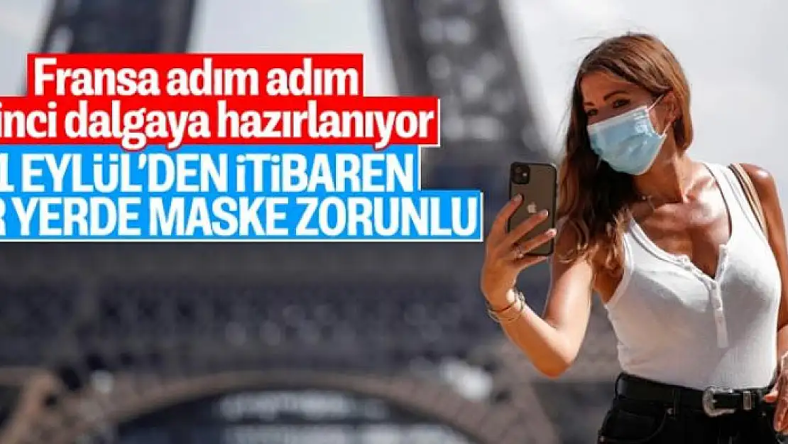 Fransa'da iş yerlerinde maske takma zorunluluğu getirildi