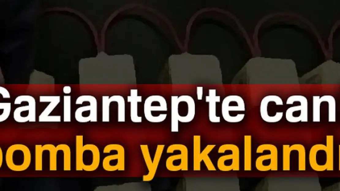 Gaziantep'te canlı bomba yakalandı!