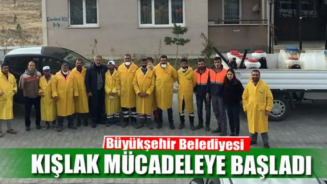 Büyükşehir Belediyesi kışlak mücadeleye başladı