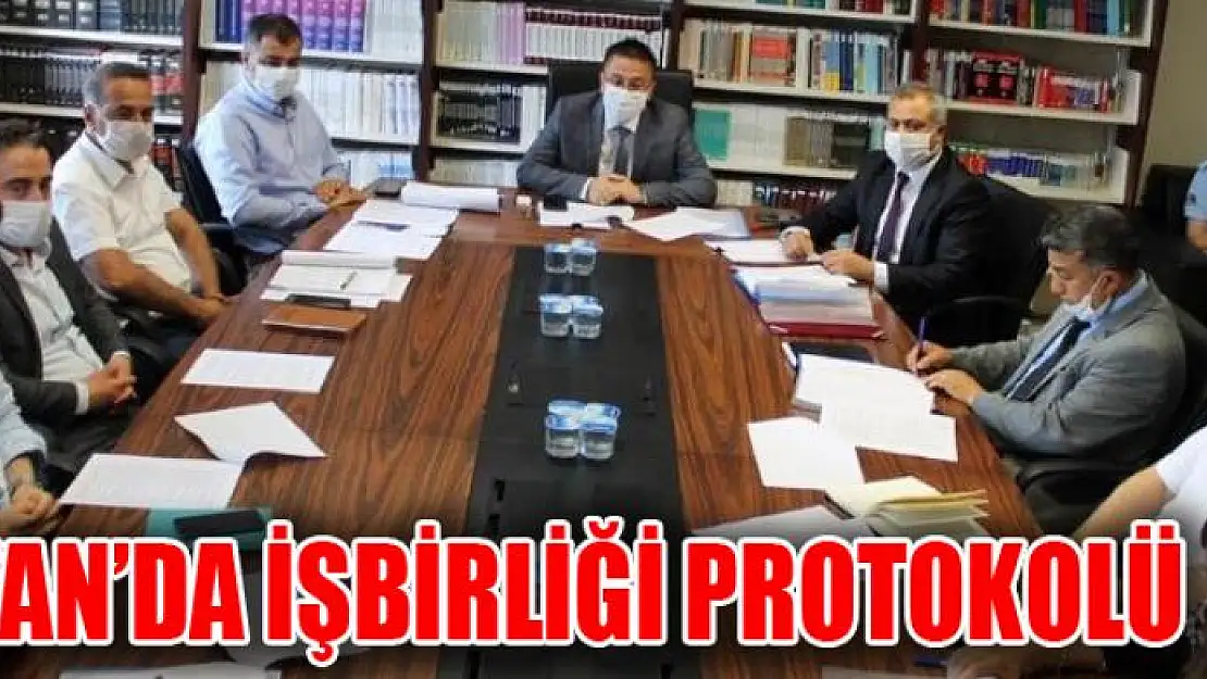 Van'da işbirliği protokolü